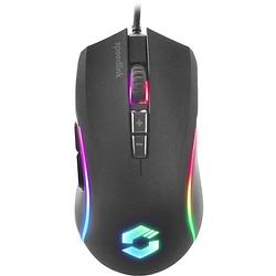 Foto van Speedlink zavos gaming-muis usb zwart 5 toetsen 3200 dpi, 6400 dpi verlicht