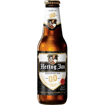 Foto van Hertog jan alcoholvrij bier 0.0 fles 30cl bij jumbo