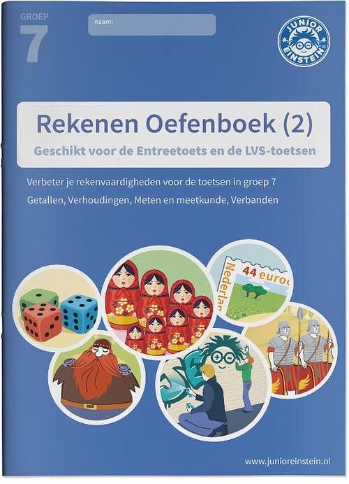 Foto van Rekenen oefenboek - paperback (9789493128026)