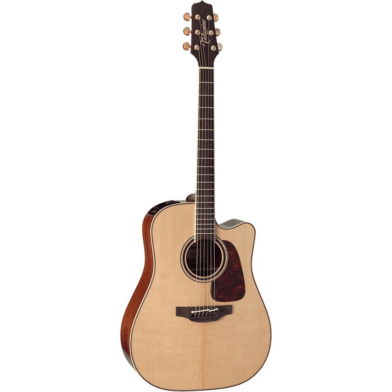 Foto van Takamine p4dc elektrisch-akoest. dreadnought (cutaway) naturel