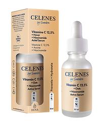 Foto van Celenes by sweden vitamin c 12,5% + oats + niacinamide active serum