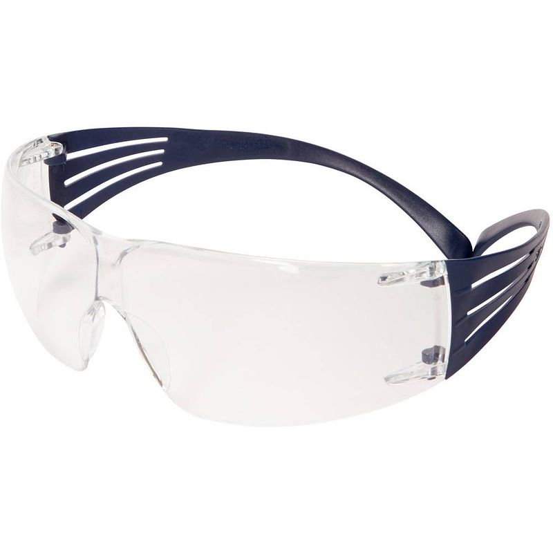 Foto van 3m securefit sf201sgaf-blu veiligheidsbril met anti-condens coating blauw din en 166