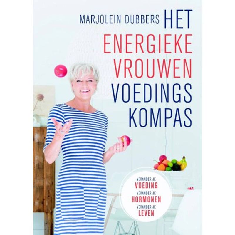 Foto van Het energieke vrouwen voedingskompas