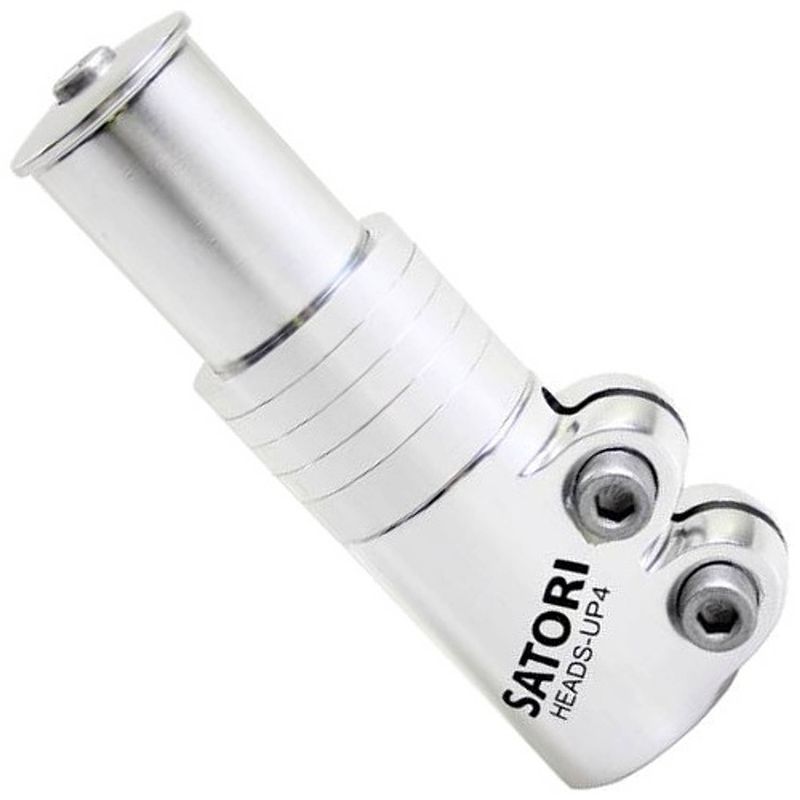 Foto van Satori adapter 28,6/50/28,6 mm zilver