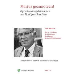 Foto van Marius geannoteerd - serie vanwege het van der