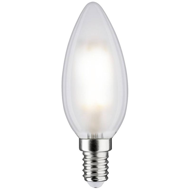 Foto van Paulmann 28727 led-lamp energielabel f (a - g) e14 5 w neutraalwit (ø x h) 35 mm x 98 mm 1 stuk(s)