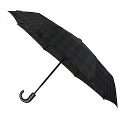 Foto van Minimax paraplu 31 x 98 cm aluminium/polyester zwart/blauw