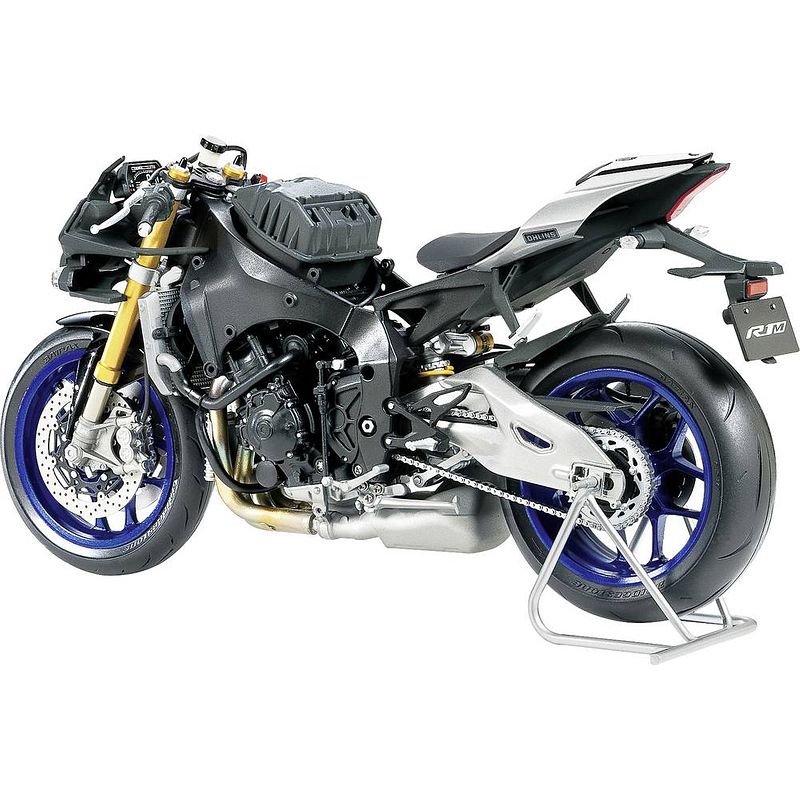 Foto van Tamiya 300014133 yamaha yzf-r1m motorfiets (bouwpakket) 1:12