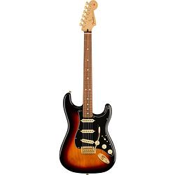 Foto van Fender fsr tribute player stratocaster pf 3-tone sunburst elektrische gitaar