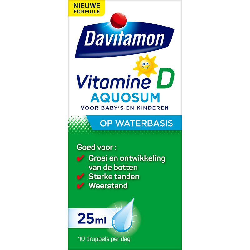 Foto van Davitamon aquosum vitamine d