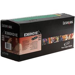 Foto van E360h31e lexmark optra e toner black