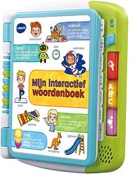 Foto van Vtech kinderboek mijn interactief woordenboek wit/blauw/groen