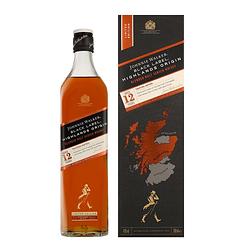 Foto van Johnnie walker black label highlands origin 70cl whisky + giftbox