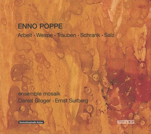 Foto van Enno poppe: arbeit & wespe & trauben & schrank - cd (9120010281969)