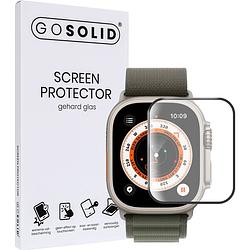 Foto van Go solid! screenprotector voor apple watch ultra (49 mm) gehard glas