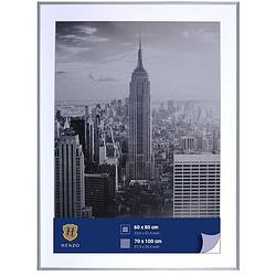 Foto van Henzo fotolijst - manhattan - fotomaat 70x100 cm - zilver