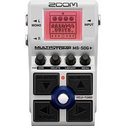 Foto van Zoom ms-50g+ multistomp digitaal multi-effectpedaal voor gitaar