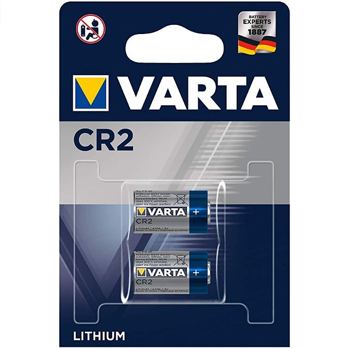 Foto van Varta varta batterij lithium cr2 3v blister van 2 stuks