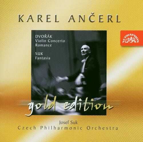 Foto van Ančerl gold edition 8. dvorák: violin concerto, romance - suk: fantasy - cd (0099925366827)