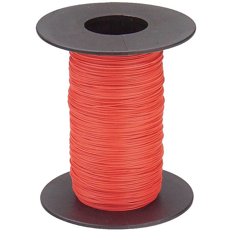 Foto van Donau elektronik 110-0-100 draad 1 x 0.04 mm² rood 100 m