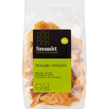 Foto van Smaakt bio mango reepjes 250g bij jumbo