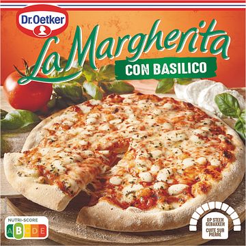 Foto van Dr. oetker pizza la margherita con basilico 300g bij jumbo