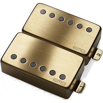 Foto van Emg jh "het" set james hetfield brushed gold gitaarelementen (set van 2)