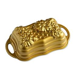 Foto van Nordic ware - bakvorm ""honeycomb loaf pan"" - nordic ware premier gold