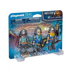 Foto van Playmobil 70671 set van 3 novelmore ridders