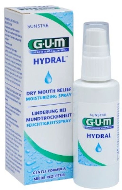 Foto van Gum hydral dry mouth relief spray
