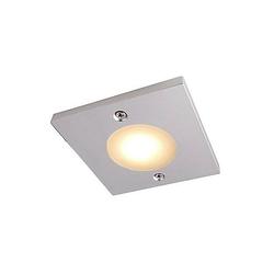 Foto van Deko light fine i opbouwlamp led led vast ingebouwd 3 w energielabel: g (a - g) warmwit zilver-grijs (ral 7001)