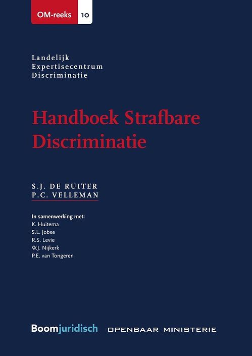 Foto van Handboek strafbare discriminatie - s.j. de ruiter, p.c. velleman - ebook