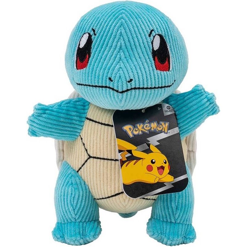 Foto van Boti pokémon corduroy pluche - squirtle 20 cm