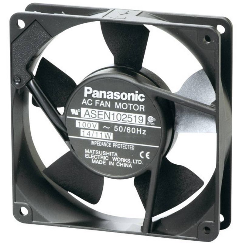 Foto van Panasonic asen102569 axiaalventilator 230 v/ac 120 m³/h (l x b x h) 120 x 120 x 25 mm