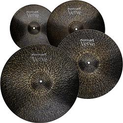 Foto van Masterwork verve cymbal set universal bekkenset 15-17-19-21