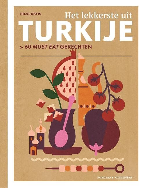 Foto van Het lekkerste uit turkije - hilal kayis - hardcover (9789464042634)