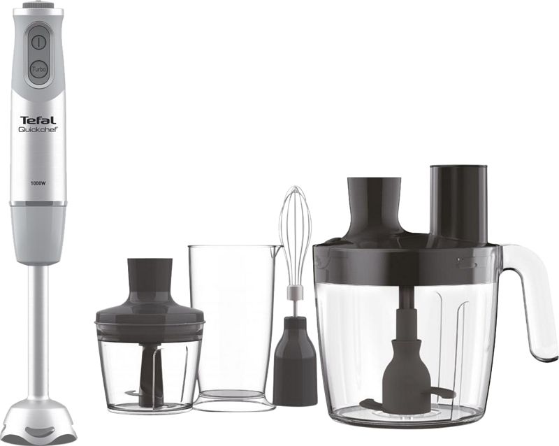 Foto van Tefal quickchef hb65ld staafmixer met food processor