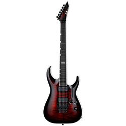 Foto van Esp e-ii horizon fr-ii see thru black cherry sunburst elektrische gitaar met koffer