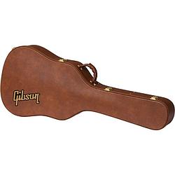 Foto van Gibson asdncase-org original hardshell case voor dreadnought gitaar bruin