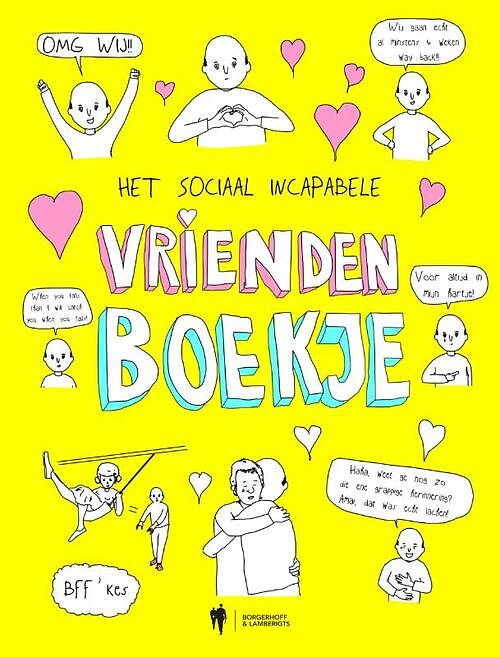 Foto van Het sociaal incapabele vriendenboekje - hardcover (9789464788617)