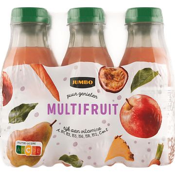 Foto van Jumbo multifruitsap fles 6 x 330ml