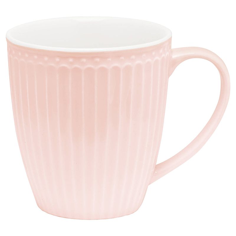 Foto van Greengate koffiemok alice lichtroze 300 ml - h 10 cm - ø 9.5 cm