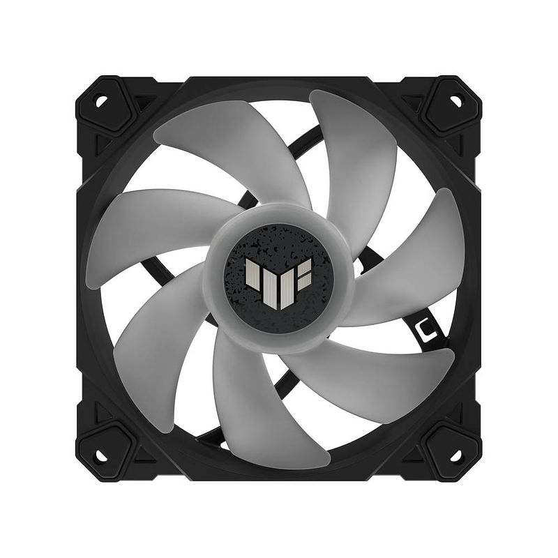 Foto van Asus tuf gaming tf120 argb pc-ventilator zwart (b x d) 120 mm x 25 mm incl. led-verlichting