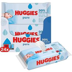 Foto van Huggies - pure - huggies - pure - billendoekjes - 1344 babydoekjes - 24 x 56