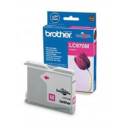 Foto van Brother inktcartridge, 300 pagina'ss, oem lc-970m, magenta 5 stuks