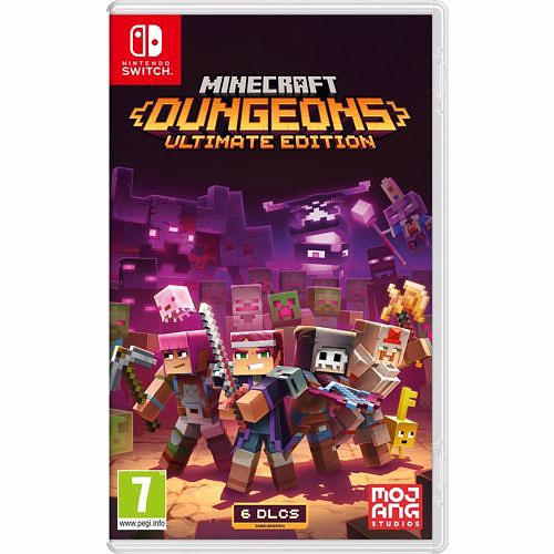 Foto van Minecraft dungeons ultimate editie switch