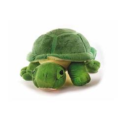 Foto van Inware pluche schildpad knuffeldier - groen - staand - 53 cm - knuffeldier