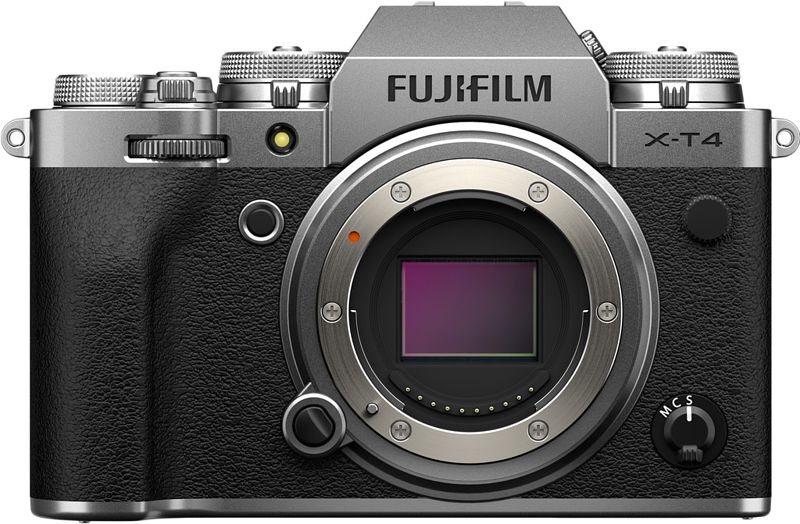Foto van Fujifilm x-t4 body zilver