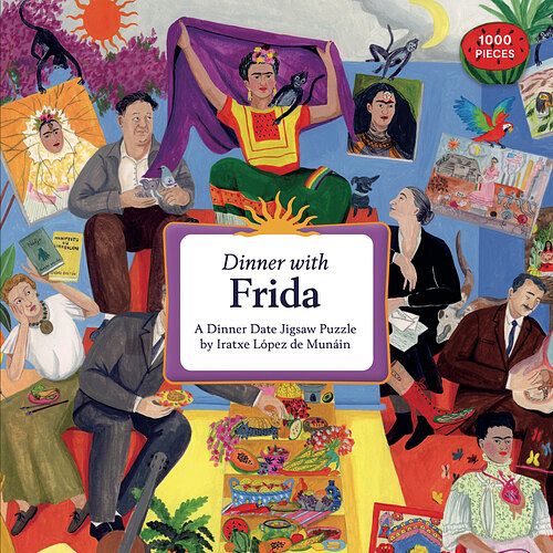 Foto van Dinner with frida - puzzel;puzzel (9781760762933)