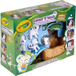 Foto van Crayola - color'sn'swash - my animals to color - safari box - draw - wash - start over